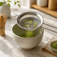 Perles tamisantes et filtrantes pour thé Dingyue Matcha en acier inoxydable 304