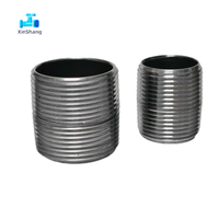 Raccords en fonte malléable CA, vente chaude, à goulot fermé, 150LB, 1/4in~6', pour gaz, coude, té, réducteur, manchon, joint court fileté
