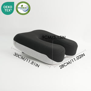 Technique de tissé d'oreiller de cou de mousse à mémoire de forme de conception spéciale d'OEM spéciale pour l'usage extérieur de bureau de voiture d'avion Cousin De Voyage - Product Image 2