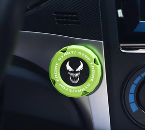 थोक कार इंटीरियर एक क्लिक घूर्णन सजावटी कवर बटन प्रज्वलन स्विच संरक्षण रिंग सजावटी स्टिकर - Product Image 3