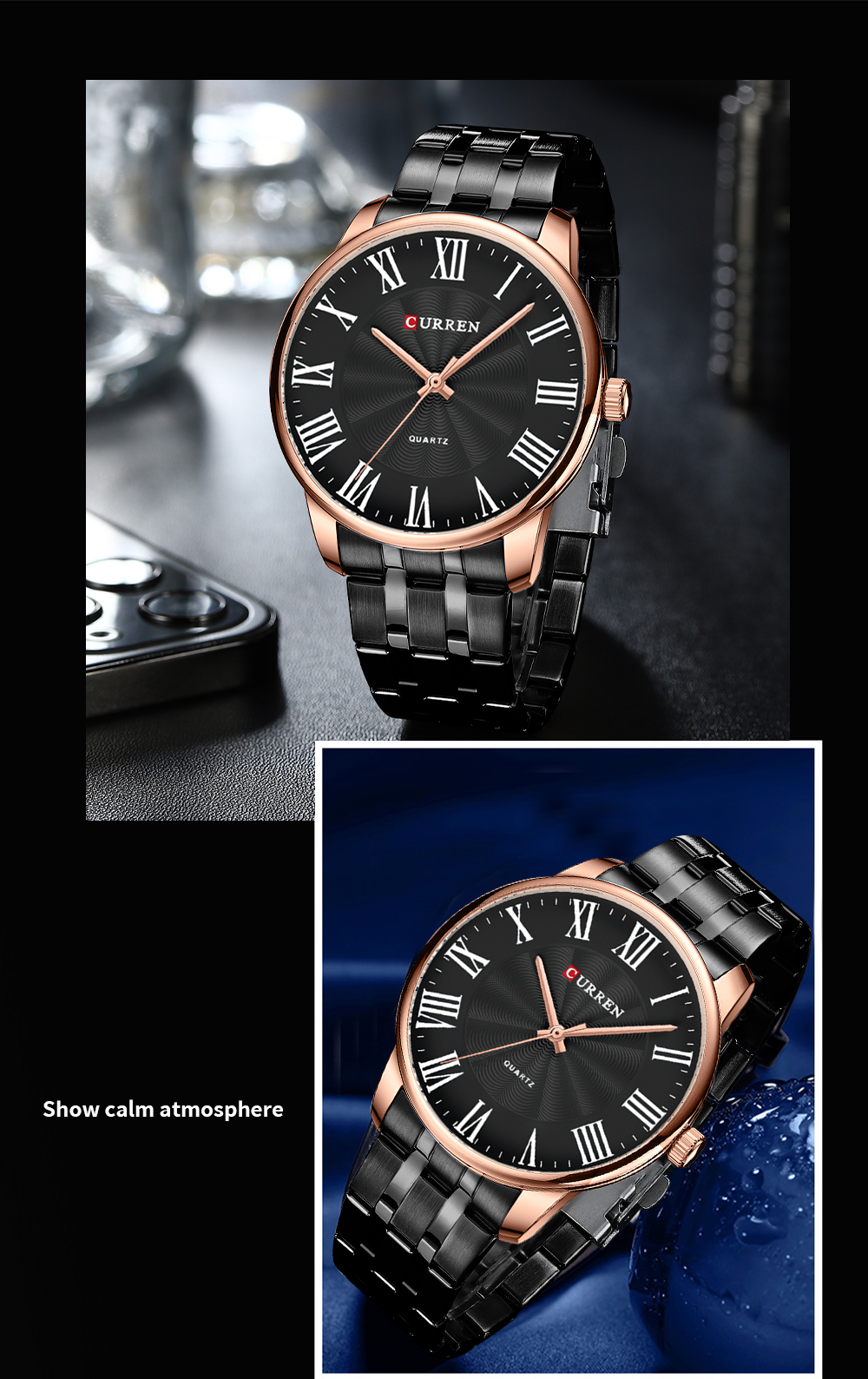 Nouvelles montres pour hommes Top marque de luxe CURREN Quartz montre pour hommes Sport étanche montres-bracelets Date d'affaires Relogio Masculino