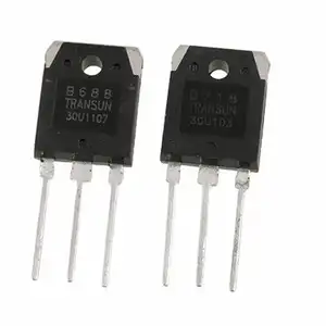 Bom Sourcing Transistor de puissance Standard d'origine Circuits intégrés Amplificateur de puissance audio Triode B688 2SB688 D718 2SD718