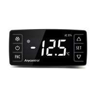 Contrôleur de température numérique RINGDER AC 974, thermostat, instrument de mesure de la température pour réfrigérateur, congélateur, incubateur