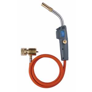 Torcia a fiamma singola autoaccendente JH-3Pro per saldatura e brasatura in HVAC MAPP/GPL Propano con valvola manuale portatile per saldatura - Product Image 1