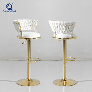 QIANCHENG 201 304 316 muebles <span class=keywords><strong>de</strong></span> acero inoxidable metal hogar restaurante Hotel giratorio Barra <span class=keywords><strong>de</strong></span> lujo silla alta <span class=keywords><strong>taburetes</strong></span> <span class=keywords><strong>y</strong></span> <span class=keywords><strong>mesas</strong></span> - Product Image 5