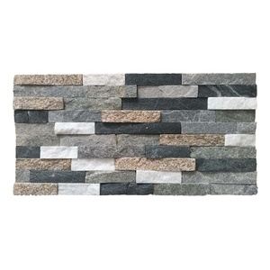 Decoración de pared Azulejo de ladrillo de pared exterior antiguo clásico Azulejo de ladrillo gris antiguo - Product Image 1