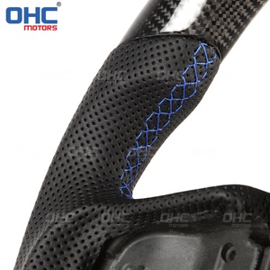 Volante Personalizado de Fibra de Carbono Real para <span class=keywords><strong>Volvo</strong></span> <span class=keywords><strong>XC40</strong></span> XC60 S60, Volante OHC MOTORS - Product Image 5