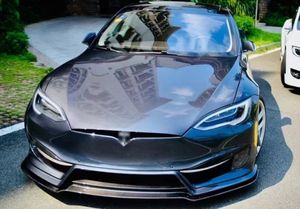 Runde กันชนหลังรถยนต์แบบใหม่กันชนรถยนต์แบบเก่ากันชนสำหรับเทสลารุ่น S อะไหล่รถยนต์ - Product Image 5