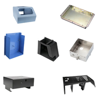 Boîtier d'équipement d'alarme en tôle sur mesure OEM, fabrication en acier et aluminium par découpe laser et pliage, boîtier d'instrumentation métallique