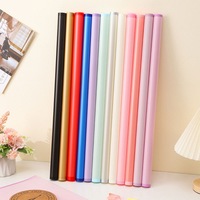 Papier d'emballage pour fleurs en PE enduit imperméable, papier synthétique pour l'emballage des fleurs