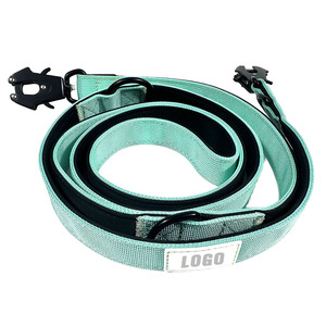 Guinzaglio personalizzabile per rinfuse personalizzato Soft <span class=keywords><strong>Dog</strong></span> Training Double Ended guinzaglio tattico per cani con Clip per rana - Product Image 2