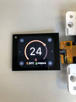 Polcd kustom 1.69 "1.7" LCD layar sentuh 240*280 MCU SPI IPS TFT tampilan LCD modul untuk jam tangan pintar