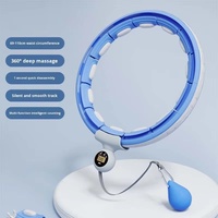 حلقة لياقة بدنية بالجملة قابلة للتعديل والفصل، حلقة هو-لا ذكية مع عداد LED، أداة تدليك للخصر والجسم، للجنسين، قابلة للتخصيص