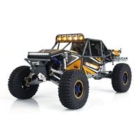 CAPO CP-CD1582X 1/8 4WD RTR RC Crawler Ultra4, Chasis de Aluminio Completamente Metálico, Transmisión de 2 Velocidades, Sistema de Sonido y Luces, Auto de Juguete