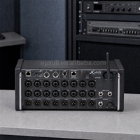 Console de mixage numérique professionnelle XR18 à 18 canaux avec 4 processeurs d'effets, DSP 40 bits, gain sharing et mixage automatique pour groupes live, églises et scènes