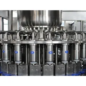 Máquina de enchimento automática e confiável de água para bebidas e suco de garrafas, de alta qualidade, durável, 10000BPH