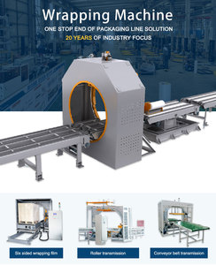 Máquina Envolvedora Horizontal Automática para Perfiles de Aluminio/Tuberías de PE, Máquina Envolvedora Orbital Horizontal en Stock - Product Image 6