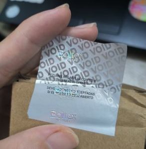 เทปปิดช่องว่างสติกเกอร์โฮโลแกรมป้องกันการงัดแงะแบบกำหนดเอง - Product Image 3