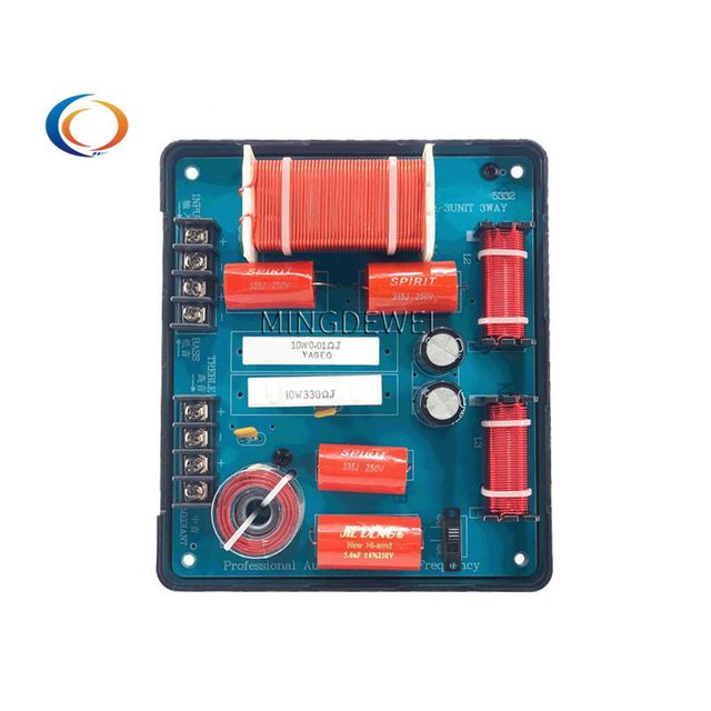 350W HiFi Treble Mediant Bass Frequency Divider Speaker Passive Crossover 3 Way Car Audio 5332