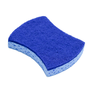 Bán Buôn Bền Vững Nhà Bếp Làm Sạch Miếng Bọt Biển Vải Pad Màu Xanh Không Xước <span class=keywords><strong>Cellulose</strong></span> Gỗ Bột Giấy Chất Liệu Cho Rửa Sử Dụng - Product Image 4