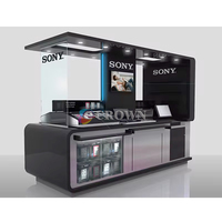 Design Display Design Phone Repair Cabinet White Background Mobile Phone case Phone Phone Repair Cabinet OEM