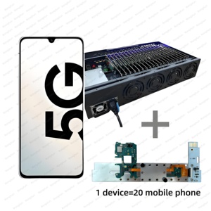 Caja de Control para Granja de Teléfonos con USB OTG, Máquina de Clic para Granja de Teléfonos, <span class=keywords><strong>Precio</strong></span> por 20 Placas Base de Teléfono Móvil 5G S21 - Product Image 1
