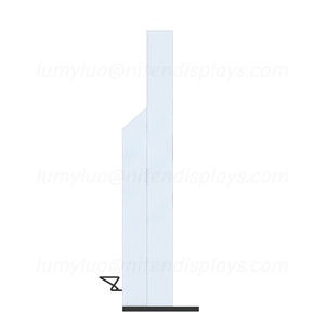 Expositor de Madera con Letrero Luminoso para Estación de Alquiler de Baterías Compartidas, Kiosco de Punto de Acceso Interior - Product Image 3