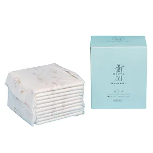 Boîtes d'emballage de serviettes hygiéniques, 50 pièces, puce anions, lingettes hygiéniques, moins chers