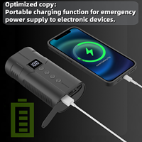 Phare de vélo intelligent avec caméra sportive, caméra de vélo Wi-Fi avec batterie externe 5000 mAh, visualisation en temps réel et transfert sans fil.
