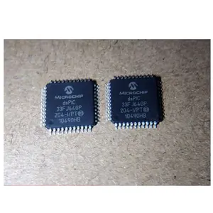Contrôleurs et processeurs de signaux numériques DSPIC33FJ64GP204-I/PT-DSP DSC 16B DSC 64KB DMA 40MIPS