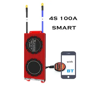 Düşük MOQ pil yönetim sistemi (bms) 4S 12V 100A LiFePO4 yüksek gerilim BMS panoları