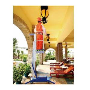 Plataforma Elevadora Telescópica Portátil de Doble Mástil de 6M 8M 9M 10M 12M con Control Eléctrico de Batería, Plataforma de Trabajo Aéreo - Product Image 4