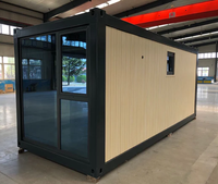 Casa Maison conteneur préfabriquée modulaire Cabine Petite maison prête à expédier Kit portable Maisons conteneur à dosettes