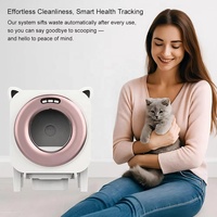 Caja de Arena Inteligente para Gatos Kailan con Sensor de Seguridad Dual, Autolimpieza Automática, Control por Aplicación, Monitoreo del Peso Saludable del Gato, 76L, Gran Capacidad