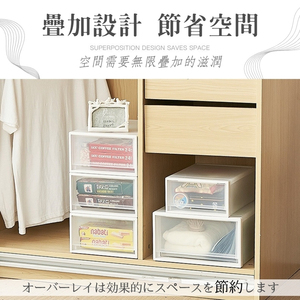 ลิ้นชักจัดระเบียบในสำนักงานแบบเรียบง่ายกล่องจัดระเบียบวางซ้อนกันได้ - Product Image 5