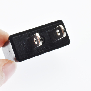 EU Để Chúng Tôi Cắm Adapter Châu Âu Euro Type-C Để Mỹ Phẳng 2 Pins Chuyển Đổi Cắm Du Lịch Adapter Cho Điện Thoại Di Động Máy Cạo Râu Đèn - Product Image 2