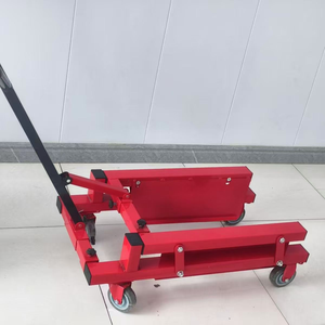 Chariot manuel à levier pour caisses, 300 kg, <span class=keywords><strong>en</strong></span> acier au carbone, pour paniers de manutention <span class=keywords><strong>en</strong></span> <span class=keywords><strong>plastique</strong></span> - Product Image 4