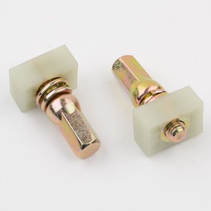 Vis hexagonale Pleasure M8 43 mm avec écrou pour pièces d'ascenseur de construction, acier au carbone zingué classe 8.8, style long - Product Image 4