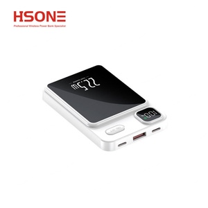 พาวเวอร์แบงค์แม่เหล็กพกพาขนาดเล็ก 10000 มิลลิแอมป์ 15 วัตต์ - Product Image 3