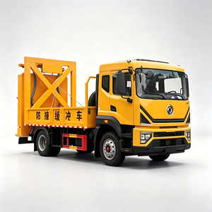 รถบรรทุกป้องกันแรงกระแทก Dongfeng 100K TMA พร้อมระบบไฮดรอลิกกันกระแทก สำหรับงานก่อสร้างบนถนน - Product Image 1