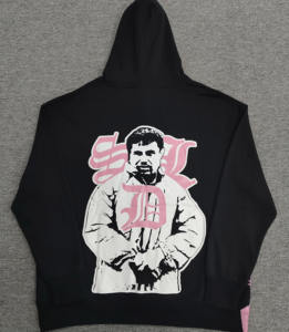 Sudadera con Capucha Informal SDL de Algodón 100 % de Primera Calidad, Nueva Marca, Gruesa, con Diamantes, Estilo Vintage, para Hombre - Product Image 2