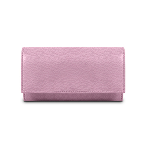 <span class=keywords><strong>Portafoglio</strong></span> di Lusso Personalizzato con Logo, Blocco RFID, in Poliestere e Vera Pelle, Porta Carte di Credito e Contanti, Pochette Lunga da Donna - Product Image 1