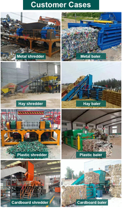 Horizontal Hydraulic Mixed Waste Baler <b>Paper</b> Plastic Waste and Factory Scrap Compacting Baler - Product Image 6
