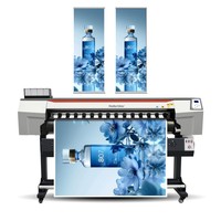 Impresora de Gran Formato MOOTOOM para Impresión de Papel Tapiz, 1.6m 5 pies 63 Pulgadas, Impresora Digital Eco Solvente