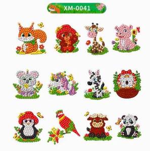 Kits de Peinture Diamant Série DIY – Jouet Créatif pour Enfants (Garçons et Filles) – Kits de Peinture Animaux – Art Complet à Piquer les Diamants - Product Image 3