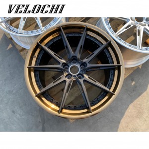 Jantes forgées en deux parties polies VLC Custom Deep Dish 5x120 5x112 5x114.3 de 18, 19, 20, 21, 22 pouces pour BMW M2 <span class=keywords><strong>M3</strong></span> Audi Mercedes - Product Image 3