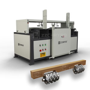 Pallet gỗ notcher | Bảng Gỗ Khía Hình Chữ V Máy | Hai Đầu Đóng Đinh Pallet Gỗ - Product Image 5