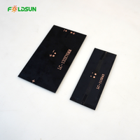 Panel Surya PERC PET Kustom 3W 6V Ultra-Tipis Ringan Efisiensi Tinggi Modul Laminasi untuk Lampu Taman LED