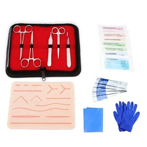 Darhmmy y tế khoa học sinh viên khâu thực hành Kit phẫu thuật đào tạo da <span class=keywords><strong>Pad</strong></span> mô hình công cụ thiết lập - Product Image 1