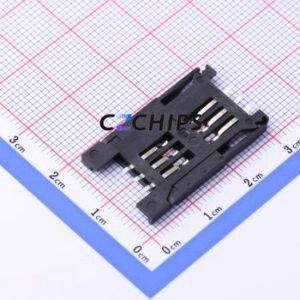 7111S2015X02LF <b>SIM</b> <b>Card</b> Connector SMD Connector Flip Cover Type Mini <b>SIM</b> <b>Card</b> <b>Card</b> <b>Holder</b> 2.5mm - Product Image 2